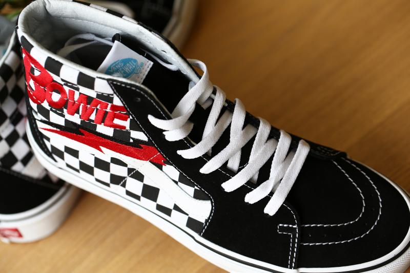  - VANS x David Bowie | Nos photos des baskets montantes Sk8-Hi